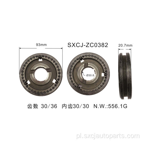 Synchronizator transmisji części automatycznych dla Mitsubish dla OEM MD747646/747378